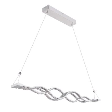 Globo 67109-30 - Dimbar LED-lampakrona med snöre PILLA 1xLED/30W/230V + Fjärrkontroll