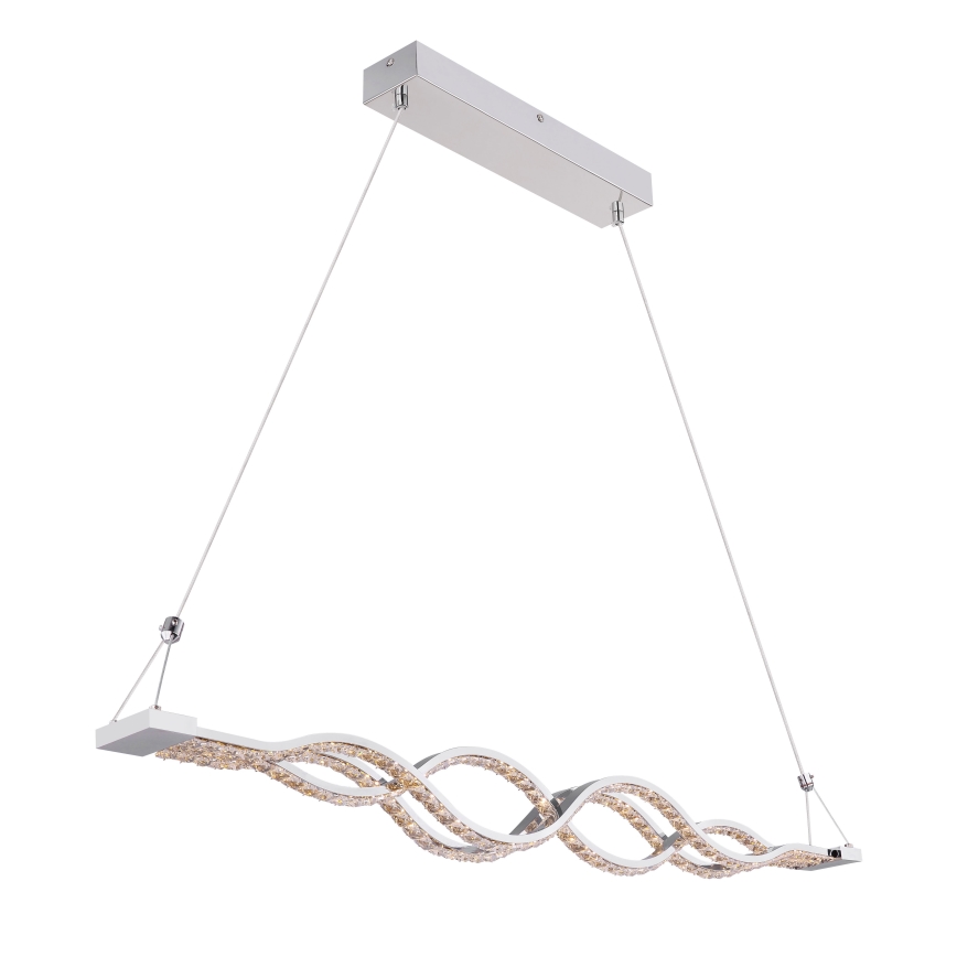 Globo 67109-30 - Dimbar LED-lampakrona med snöre PILLA 1xLED/30W/230V + Fjärrkontroll