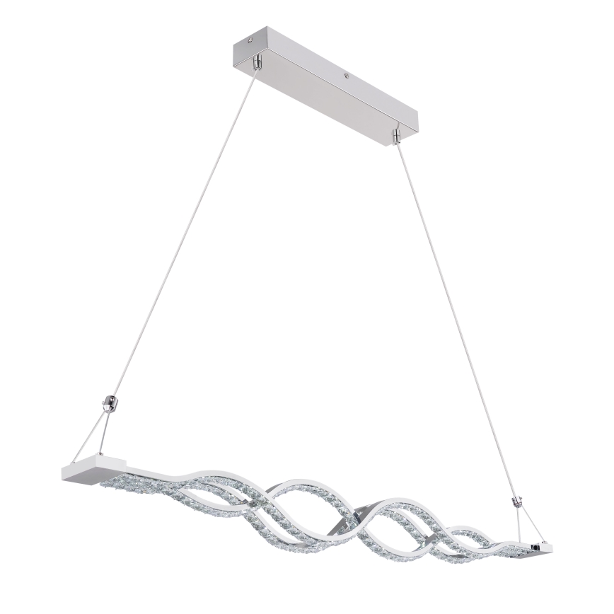 Globo 67109-30 - Dimbar LED-lampakrona med snöre PILLA 1xLED/30W/230V + Fjärrkontroll