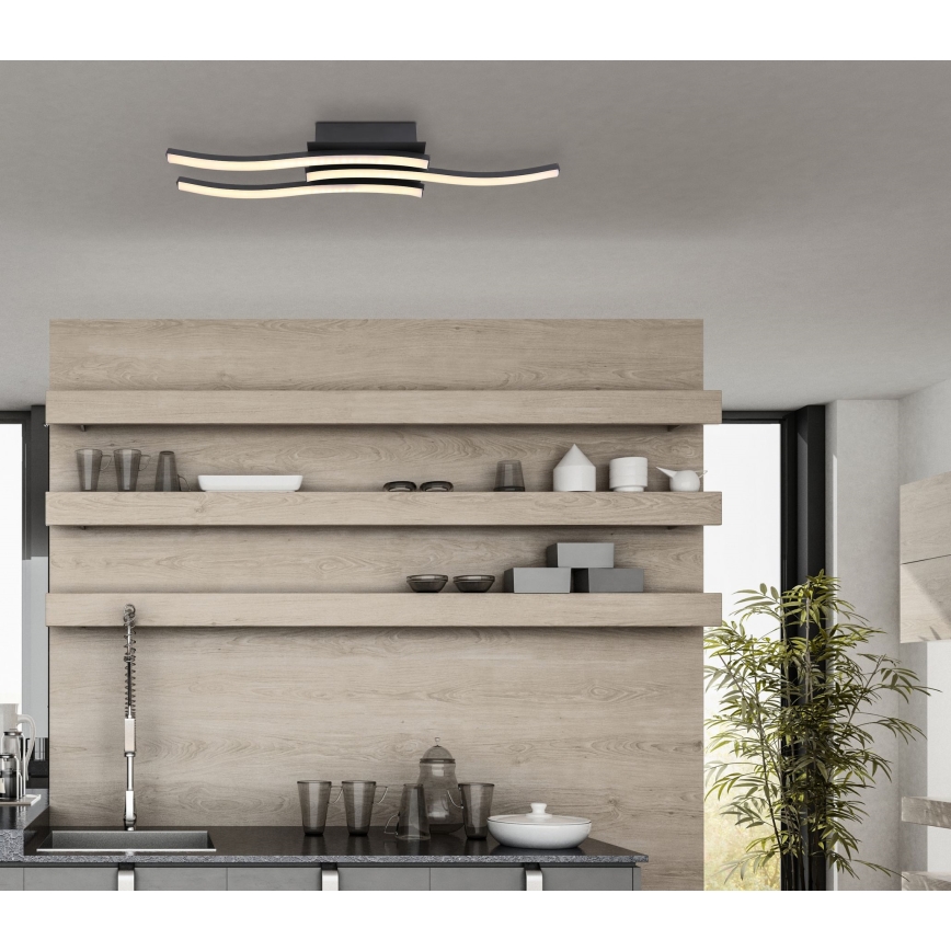 Globo - LED fäst ljuskrona LED/18W/230V