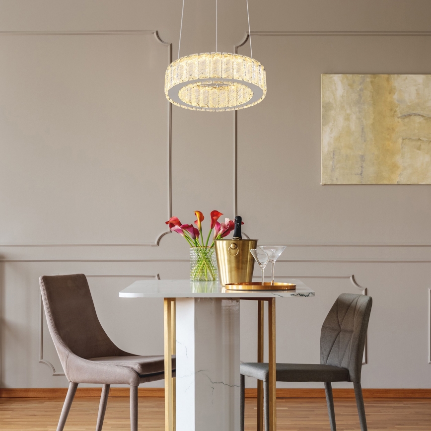 Globo - LED dimbar taklampa LED/30W/230V 2700-6000K Ø 30 cm + fjärrkontroll