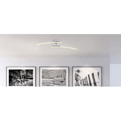 Globo - LED Badrum fastsatt Ljuskrona  2xLED/6W/230V IP44