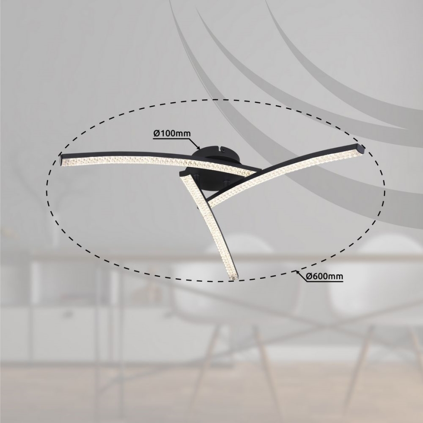 Globo - LED fäst ljuskrona LED/18W/230V 2700/4000/6000K