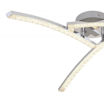 Globo - LED Badrum fastsatt Ljuskrona  3xLED/6W/230V IP44
