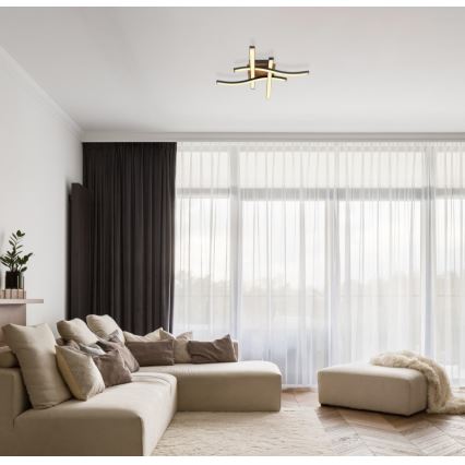 Globo - LED fastsatt Ljuskrona  4xLED/5W/230V