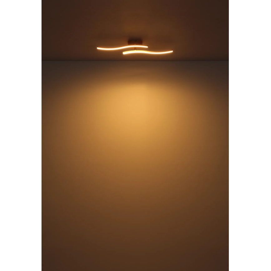 Globo - LED ytmonterad ljuskrona LED/12W/230V 3000K orange