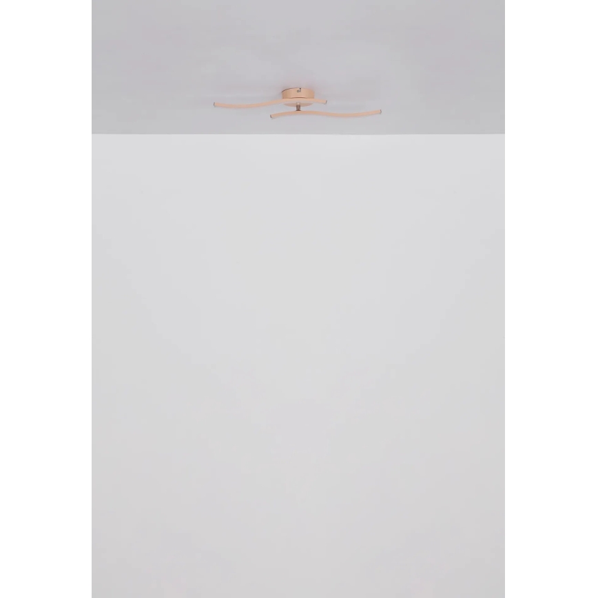 Globo - LED ytmonterad ljuskrona LED/12W/230V 3000K orange