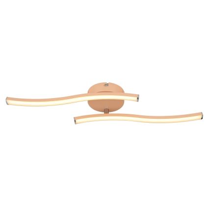 Globo - LED ytmonterad ljuskrona LED/12W/230V 3000K orange