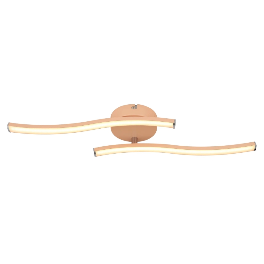 Globo - LED ytmonterad ljuskrona LED/12W/230V 3000K orange