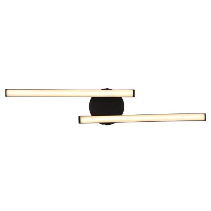 Globo - LED ytmonterad ljuskrona LED/12W/230V 3000K svart