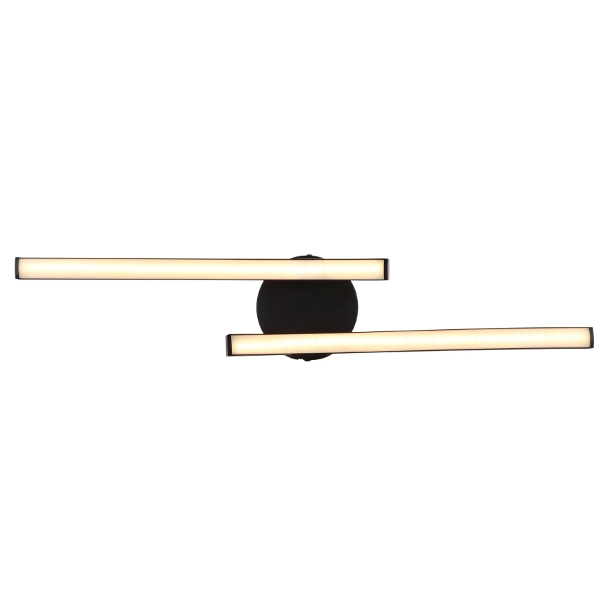 Globo - LED ytmonterad ljuskrona LED/12W/230V 3000K svart