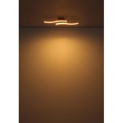 Globo - LED ytmonterad ljuskrona LED/12W/230V 3000K vit