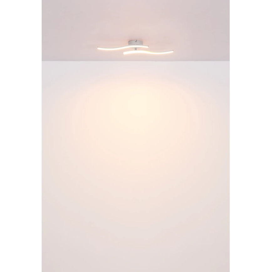 Globo - LED ytmonterad ljuskrona LED/12W/230V 3000K vit