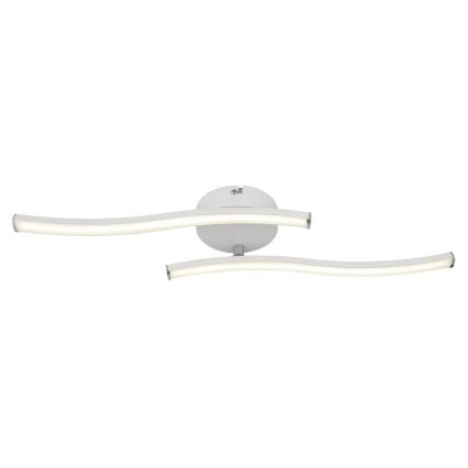 Globo - LED taklampa 2xLED/6W/230V vit