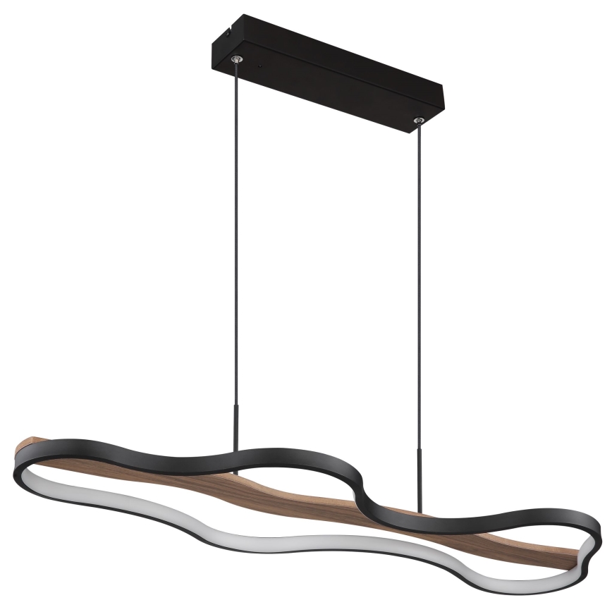 Globo - LED ljusreglerad ljuskrona på textilsladd LED/30W/230V 2700-6000K + fjärrkontroll