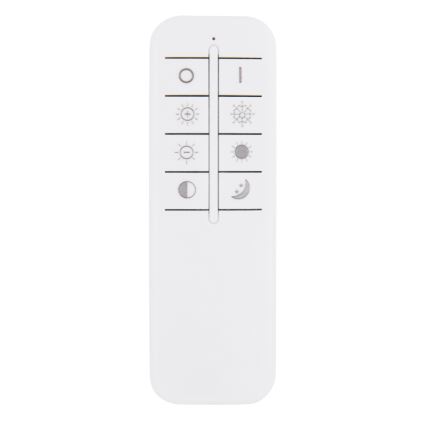 Globo - LED ljusreglerad ljuskrona på textilsladd LED/55W/230V 2700-6000K svart + fjärrkontroll