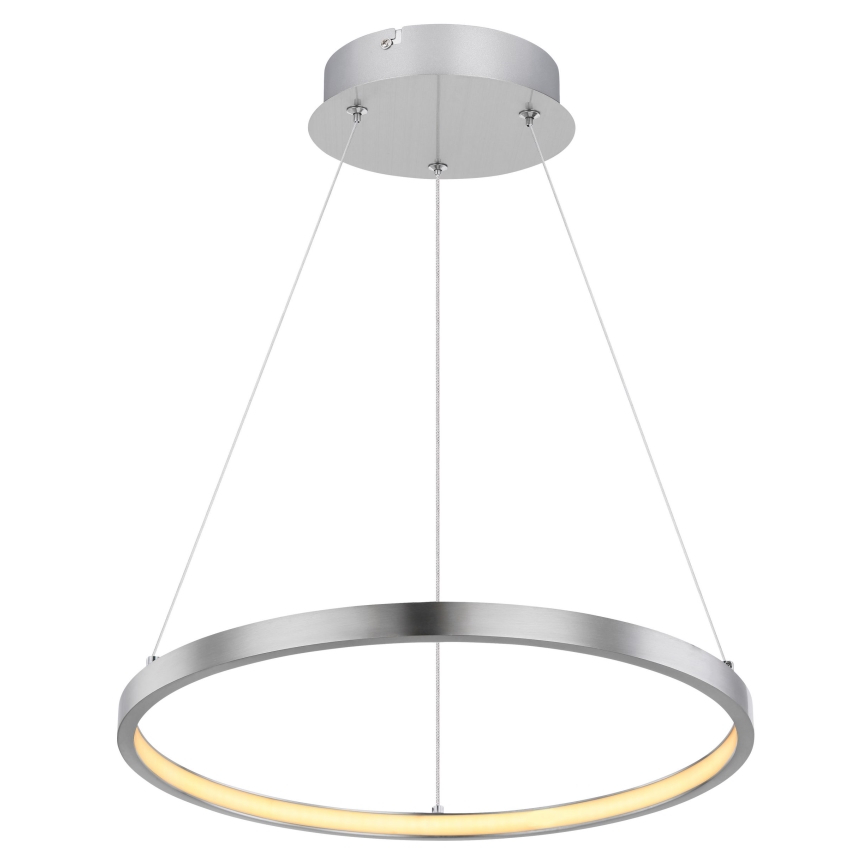 Globo - LED ljuskrona med textilsladd LED/19W/230V