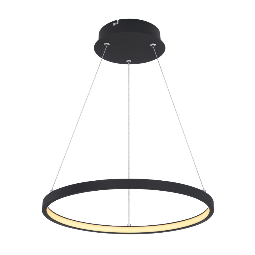 Globo - LED ljuskrona med textilsladd LED/19W/230V