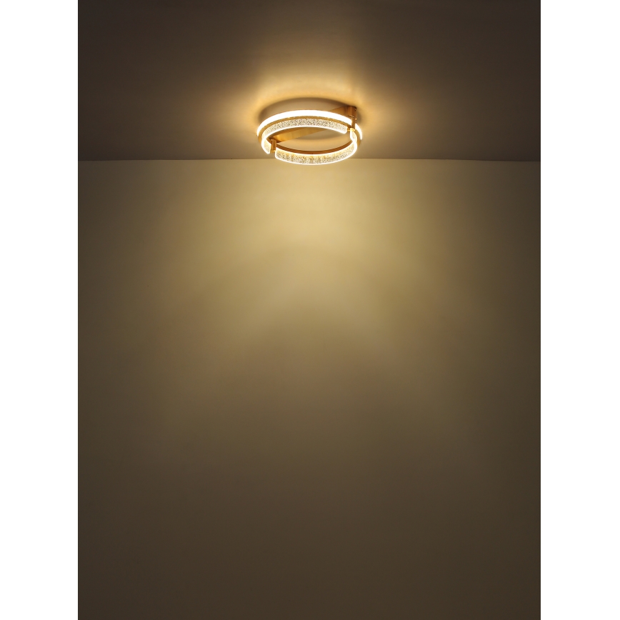 Globo - LED Ljusreglerad taklampa i kristall LED/36W/230V 2700K-6000K + fjärrkontroll