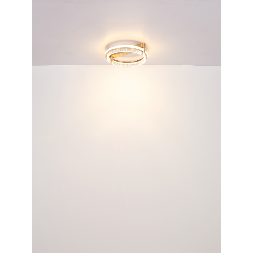 Globo - LED Ljusreglerad taklampa i kristall LED/36W/230V 2700K-6000K + fjärrkontroll