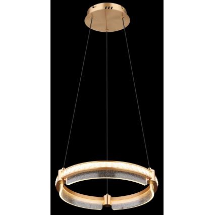 Globo - LED dimbar kristallkrona på kabel LED/36W/230V 2700K-6000K + fjärrkontroll