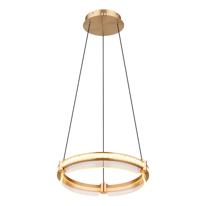 Globo - LED dimbar kristallkrona på kabel LED/36W/230V 2700K-6000K + fjärrkontroll