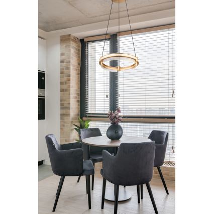 Globo - LED Ljusreglerad kristall ljuskrona på snöre LED/36W/230V 2700K-6000K + fjärrkontroll
