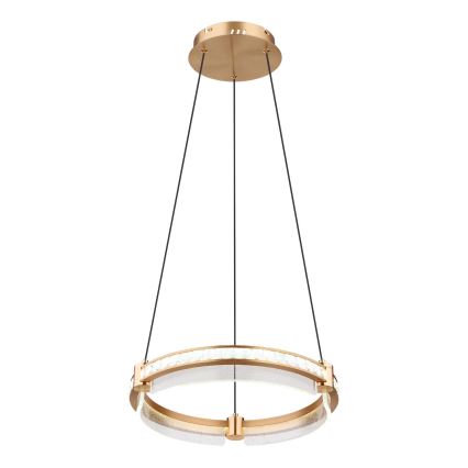 Globo - LED Ljusreglerad kristall ljuskrona på snöre LED/36W/230V 2700K-6000K + fjärrkontroll