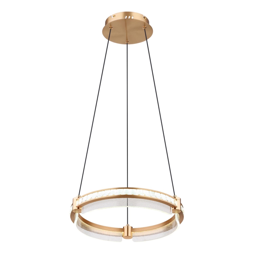 Globo - LED Ljusreglerad kristall ljuskrona på snöre LED/36W/230V 2700K-6000K + fjärrkontroll