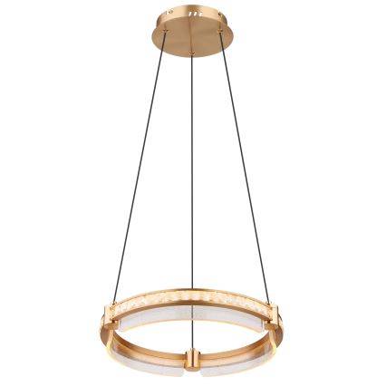 Globo - LED Ljusreglerad kristall ljuskrona på snöre LED/36W/230V 2700K-6000K + fjärrkontroll