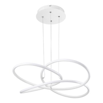 Globo 67201WH-30 - LED Ljuskrona med snöre PANDA LED/30W/230V
