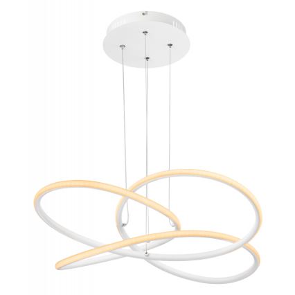 Globo 67201WH-30 - LED Ljuskrona med snöre PANDA LED/30W/230V
