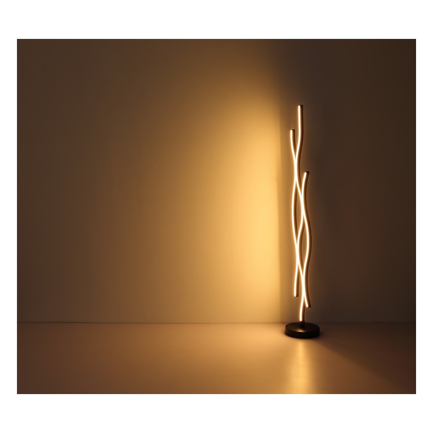 Globo - LED golvlampa LED/28W/230V 3000K svart