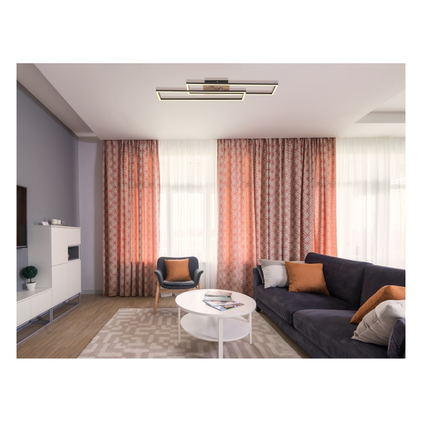 Globo - LED taklampa LED/30W/230V 3000K 60x80 cm svart