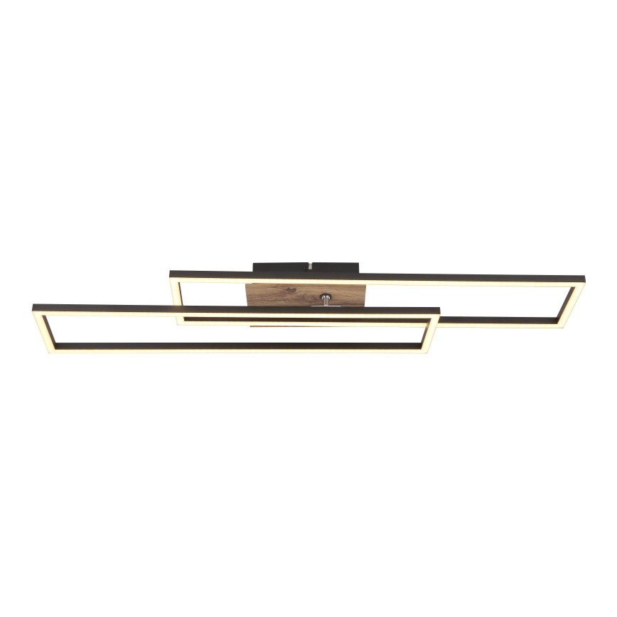 Globo - LED taklampa LED/30W/230V 3000K 60x80 cm svart