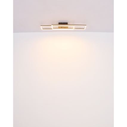 Globo - LED taklampa LED/30W/230V 3000K 60x80 cm svart