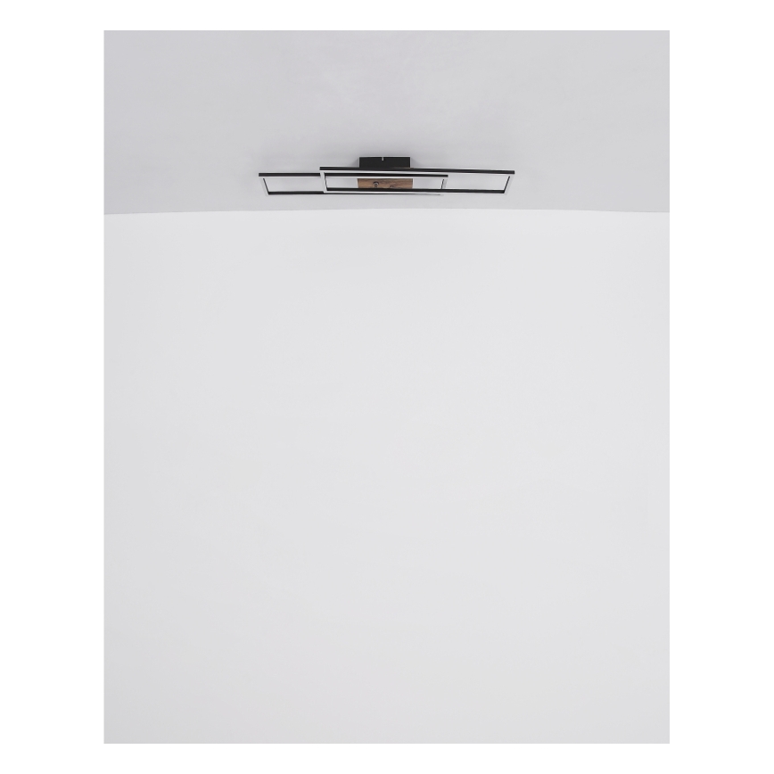 Globo - LED taklampa LED/30W/230V 3000K 60x80 cm svart