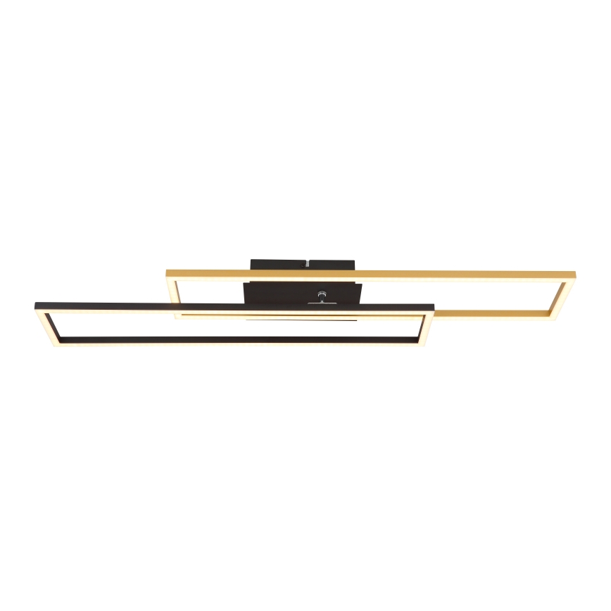 Globo - LED taklampa LED/30W/230V 3000K 60x80 cm svart/guld