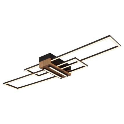Globo - LED taklampa LED/40W/230V 3000K 25x100 cm svart