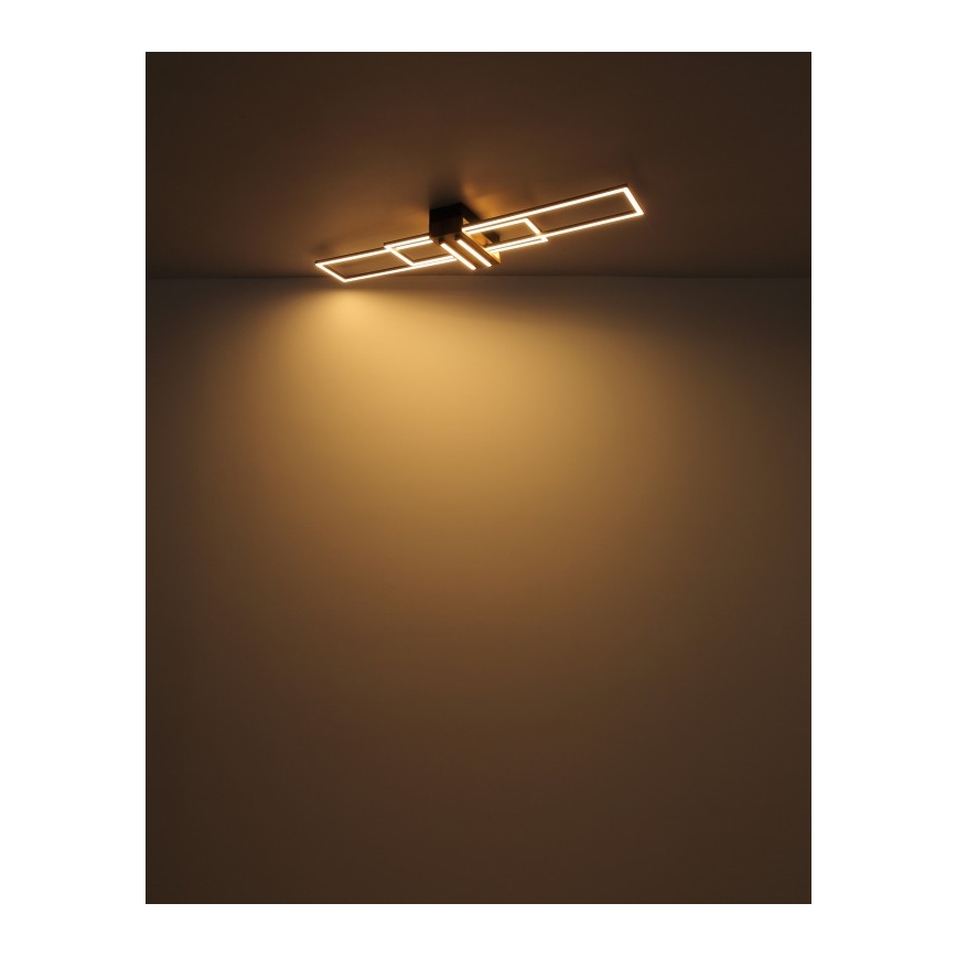 Globo - LED taklampa LED/40W/230V 3000K 25x100 cm svart