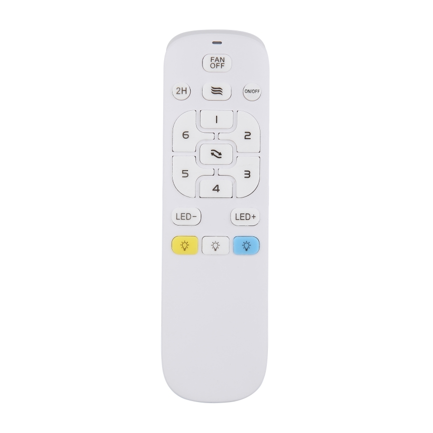 Globo - Dimbart LED-taklampa med fläkt LED/38W/230V 3000-6500K + fjärrkontroll