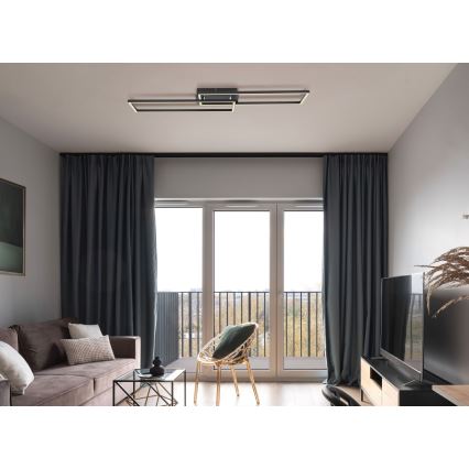 Globo - LED fastsatt Ljuskrona  2xLED/18W/230V 2700K/4000K/6500K