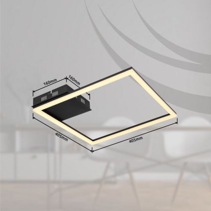 Globo - LED fäst ljuskrona LED/18W/230V