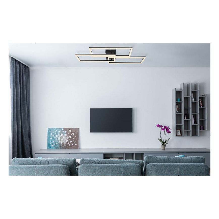 Globo - Dimbar LED ytmonterad ljuskrona LED/58W/230V 3000-6000K + fjärrkontroll