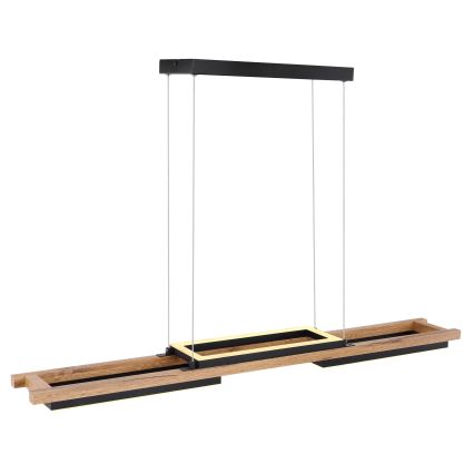Globo - LED ljuskrona med textilsladd LED/30W/230V