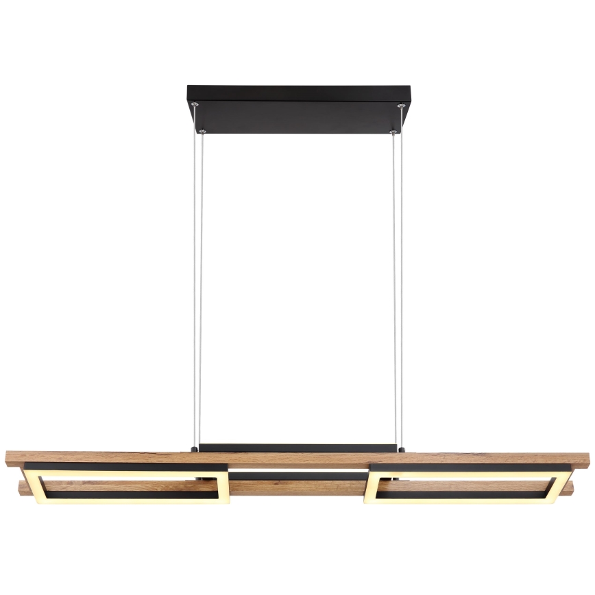 Globo - LED ljuskrona med textilsladd LED/30W/230V