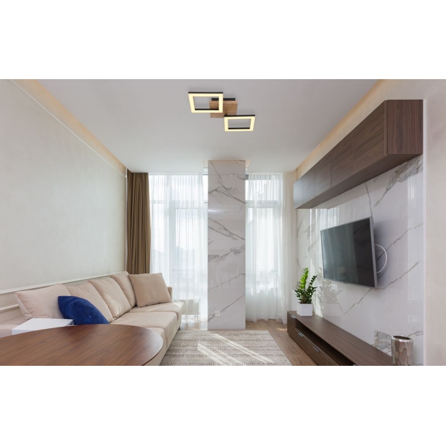 Globo - LED fäst ljuskrona LED/18W/230V