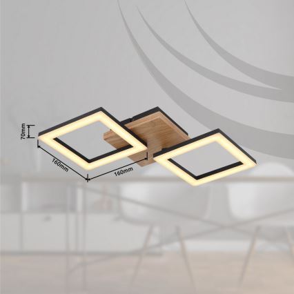 Globo - LED Taklampa LED/18W/230V