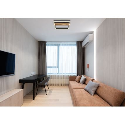 Globo - Fäst LED ljusreglerad ljuskrona LED/22W/230V 2700-6000K + fjärrkontroll