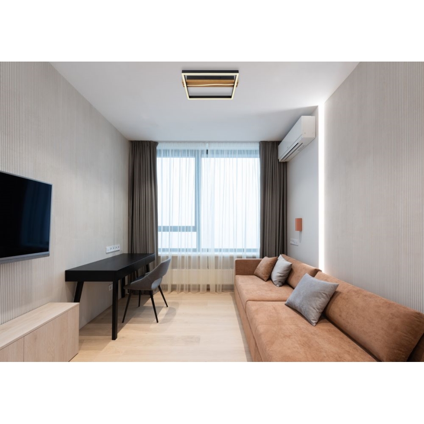 Globo - Fäst LED ljusreglerad ljuskrona LED/22W/230V 2700-6000K + fjärrkontroll